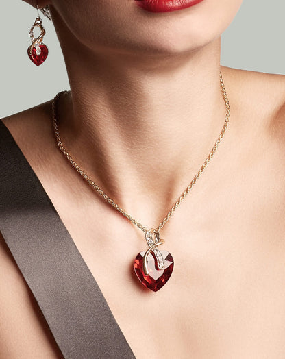Crystal Heart Necklace