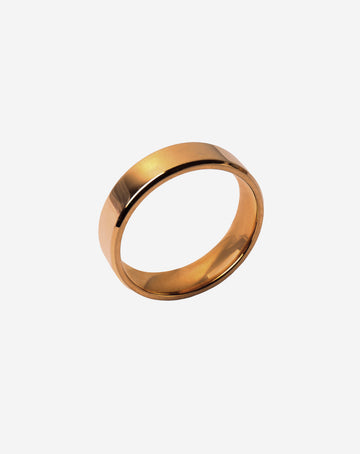Copper Flat Comfort Ring