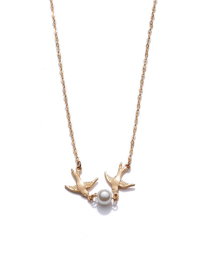 Pearl Bird Necklace